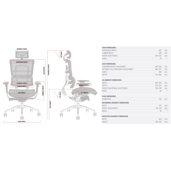 Hood I29 24 Hour Ergonomic Fabric Seat Office Chair 